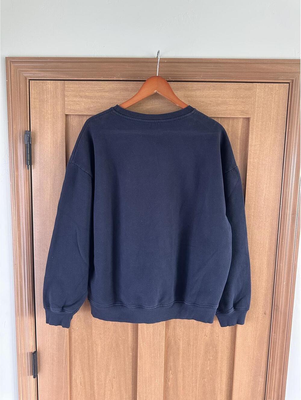 KULE Organic Cotton Raleigh Dropout University Crewneck Sweatshirt Women’s Large - Picture 6 of 11